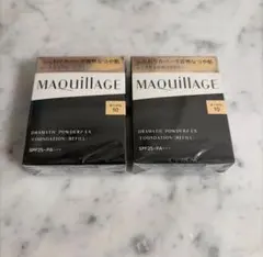 2個セット　マキアージュドラマティックパウダリーEXオークル10