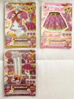 アイカツカード トルテコーデ 星宮いちご 紫吹蘭 藤堂ユリカ - メルカリ