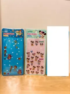 ディズニー ぷくぷくシール トイストーリー ミッキー ミニー