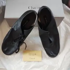 Chacott ジャズシューズ 26.5cm EE ブラックのサムネイル