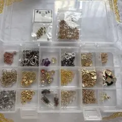 SALE❗️ビーズ金具まとめ売り　天然石もあり