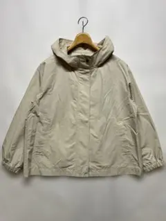 無印良品 ムジルシ マウンテンパーカー ジャケット ベージュ M-L ジップ