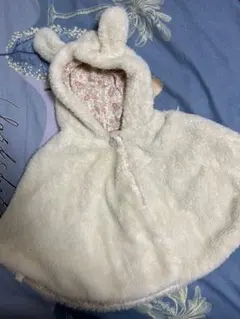 バースデイ conoco ポンチョ アウター（ウサ耳）　50-70cm