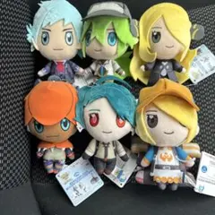 ポケモンマスターズEX　ぬいぐるみ　マスコット　6種