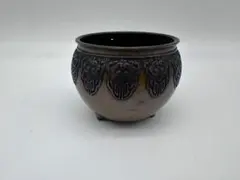 ブロンズ　鉢　銅製　香炉　仏具　香道具　古道具　古美術　時代物