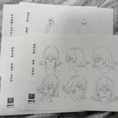 BLEACH 裁断済み　モデルシート　浦原喜助