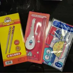 一番くじ☆ハンギョドン、ぐでたま　キャラクター箸・スプーン・てぬぐい
