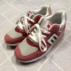 moz ピンク ベージュ スニーカー