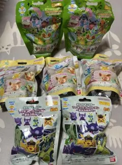 びっくら？たまご　ポケモン フィギュアコレクション 3種 7個セット