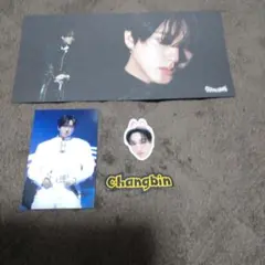 チャンビン straykids フレークシール＋フォトカード＋フォトアルバム