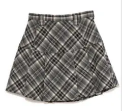 Andmary Coco check pleats skirt - メルカリ