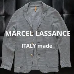 【MARCEL LASSANCE】イタリア製 ボーダー ニットジャケット Mのサムネイル