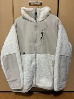 niko and ... 切り替えワイドジャケット　ボアジャケット　フリース