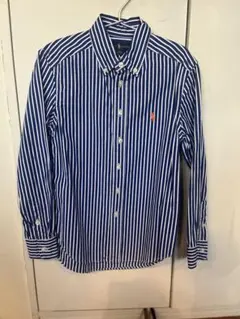 ラルフローレン　シャツ　ストライプ140 キッズ