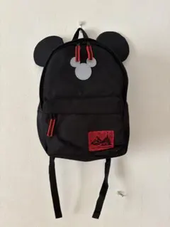 【19日21時までお値下げ中】ミッキーマウス耳付き黒リュック