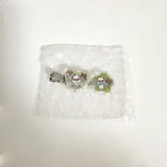 サンリオおはじき風アクセサリー 前髪ピン コロコロクリリン