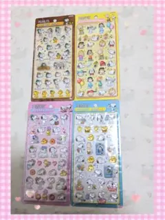 正規品　ボンボンドロップシール　 スヌーピー 第二弾　4種セット　ランドリー