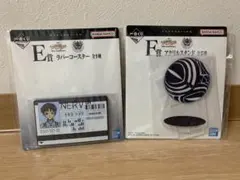 エヴァンゲリオン 碇シンジ ラバーコースター & アクリルスタンド　一番くじ