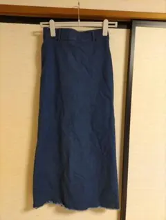 ナチュラルクチュール デニム ストレッチ スカート