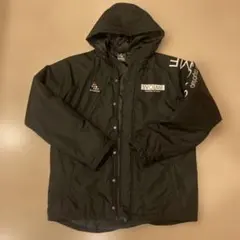 SVOLME フード付き中綿ジャケット ブラック