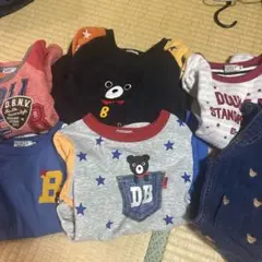 DOUBLE.B 長袖Tシャツ 6点セット　パンツ入り