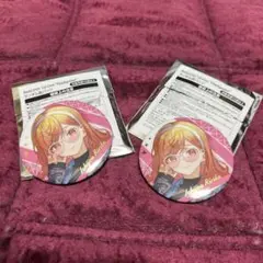 一条莉々華 缶バッジ 2個セット箔押し仕様 ReGLOSS Flashpoint