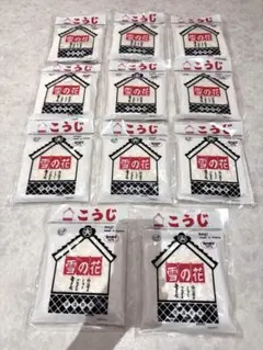 雪の花　米こうじ　200g × 11袋　未来食つぶつぶ　米麹　米糀　糀屋三郎のサムネイル