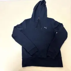 Puma ネイビー フード付きパーカー
