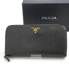 ✨新品未使用✨　PRADA 長財布　サフィアーノ　アイコン　ラウンド