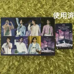 BTS Yet to Come in Cinemas 入場者特典シール