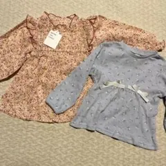 【新品＆美品】アプレレクールapres les cours長袖トップス2枚セット