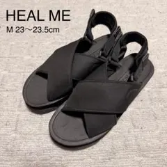 【美品】HEAL ME スポーツサンダル ブラック M 23〜23.5cmのサムネイル