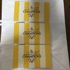 福岡ソフトバンクホークス 優勝記念ステッカー 3枚セット