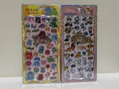 【正規品】Disney Pixar プチドロップステッカー 2種セット