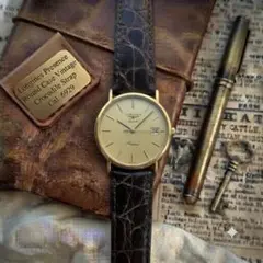 90s Vintage Longines Présence tank ラウンドのサムネイル