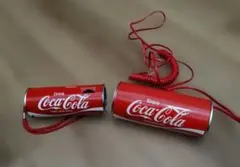 超希少・セット コカコーラ 100周年記念 缶型電話機 トイカメラ 비매품