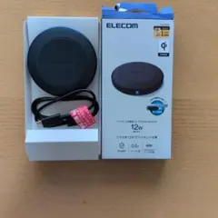 ELECOM ワイヤレス充電器 12W W-QA26NV