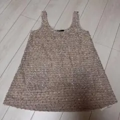 新品 DURAS チュニック ワンピース タンクトップ ベージュ デュラスのサムネイル