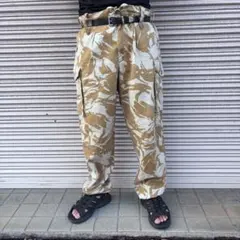 米軍デザート6カラー迷彩 コンバットパンツ チョコチップ迷彩M/R 91年