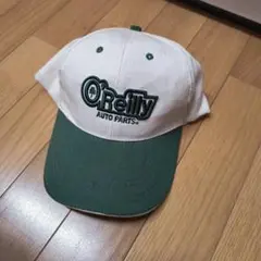 O'Reilly Auto Parts キャップ ホワイト グリーン