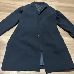 INHERIT ネイビー チェスターコート