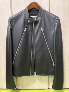 _*様 美品 Maison Margiela ハの字 ライダースジャケット 44のサムネイル
