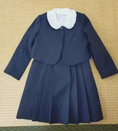 キャサリンコテージ 110 ジャケット付ワンピース ネイビーフォーマル