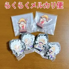 ワンピース 一番くじ ガチャ ニカ ルフィ ラバーマスコット ラバースタンド