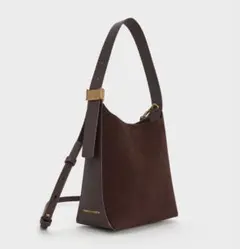 5/16.17限定値下げCharles&Keith Edna エドナバケツバッグ