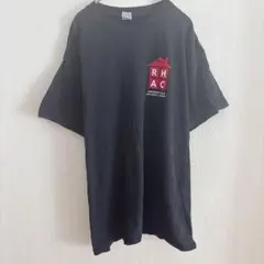 GILDAN Lカレッジロゴ Tシャツ 黒 L半袖 古着 アメカジ ストリート