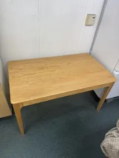 無印良品 木製折りたたみテーブル オーク材突板 幅120cm - メルカリ