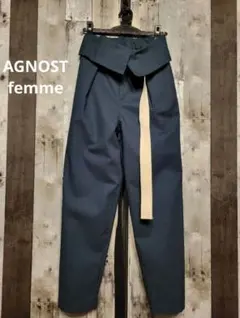 AGNOST femme ワイドパンツ