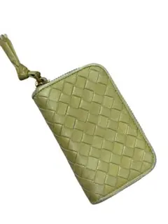 BOTTEGA VENETA イントレチャート コインケース マスタードボッテガ