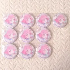 10点 プロセカ グリッター缶バッジ サンリオ 鳳えむ